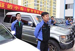 新學(xué)期，萬通新進(jìn)了一批實(shí)訓(xùn)車輛